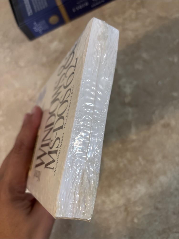 Vintage Microsoft Windows & MS-DOS 6.2 User Guide Sealed Manual Certificate PC