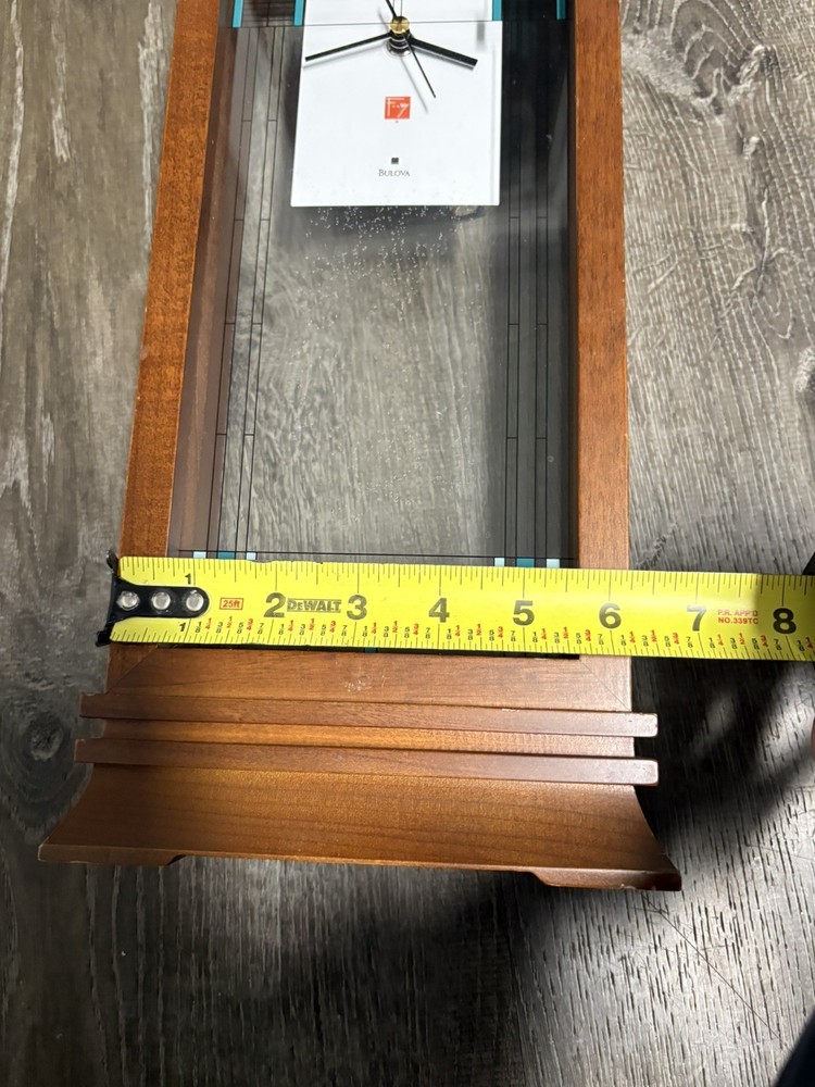 Bulova Frank Lloyd Wright Willits Mantel Clock