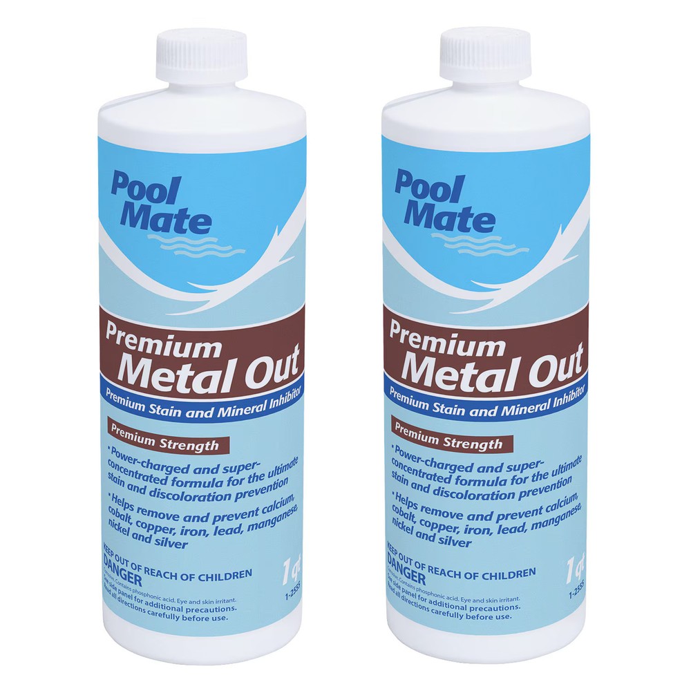 Pool Mate Premium Metal Out - 2 Quarts