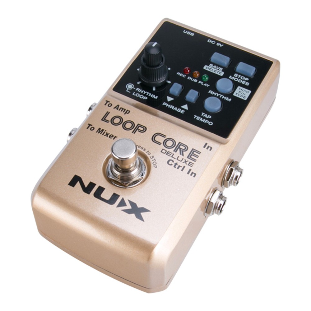 NUX Loop Core Deluxe Looper Pedal w/Drum Machine