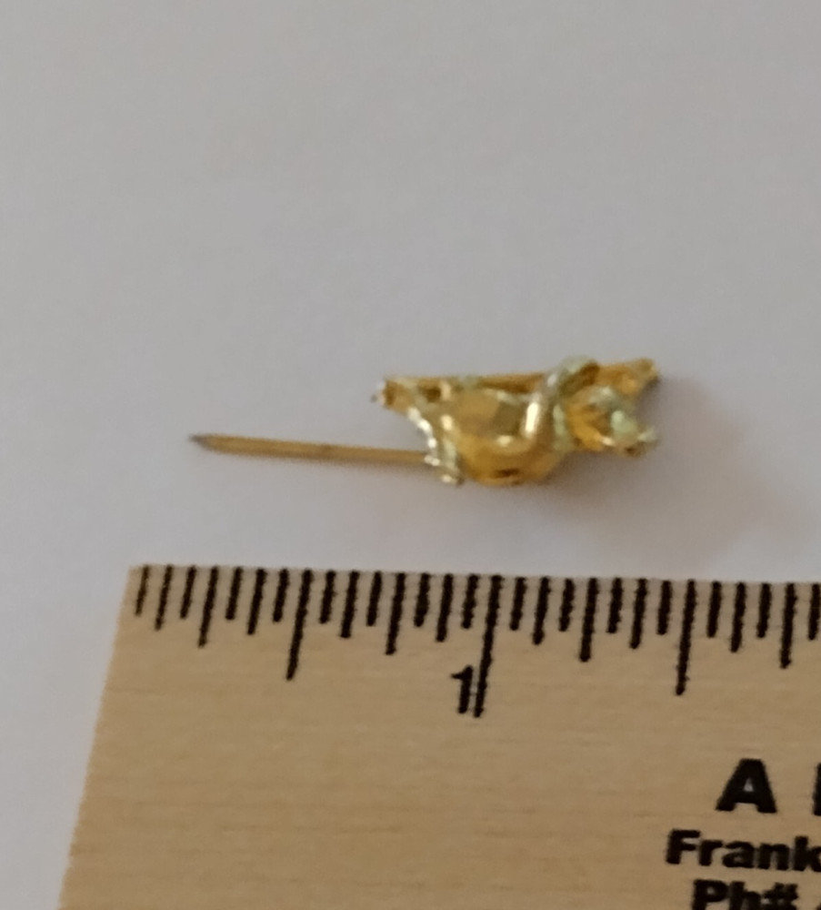 Koala Bear Gold Toned Short Stickpin