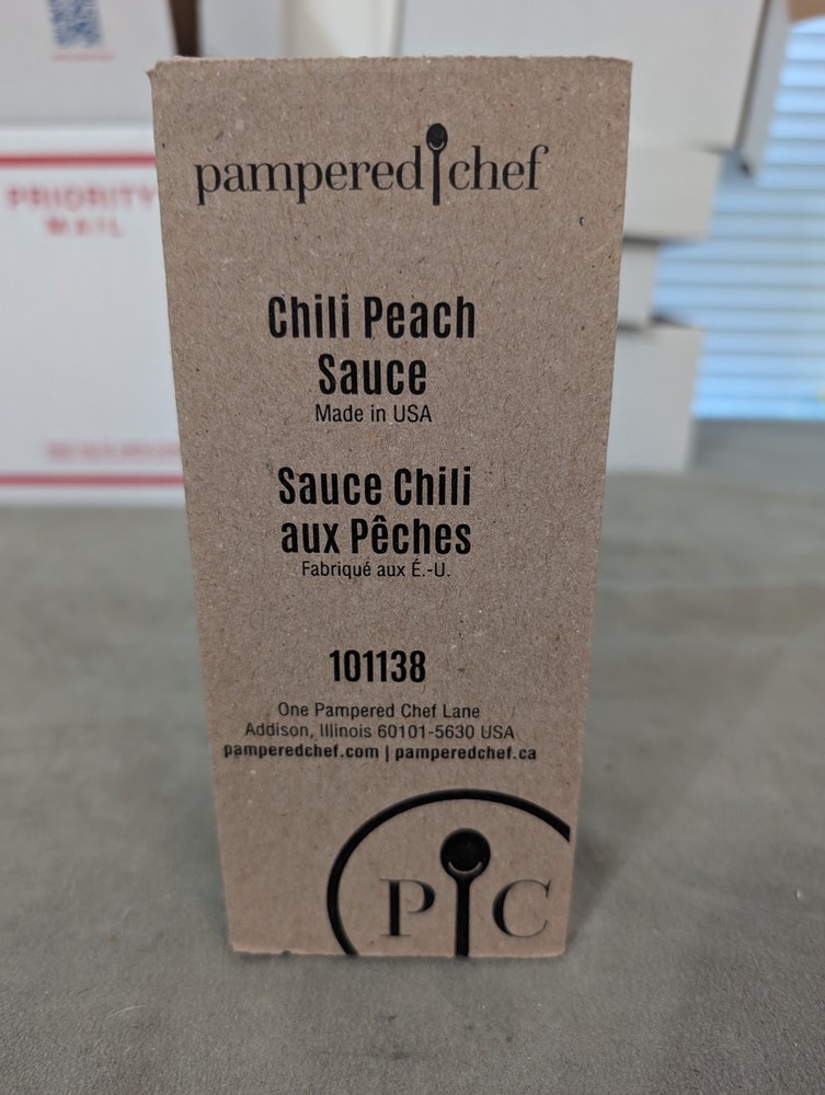 Pampered Chef Chili Peach Sauce Exp July 2028