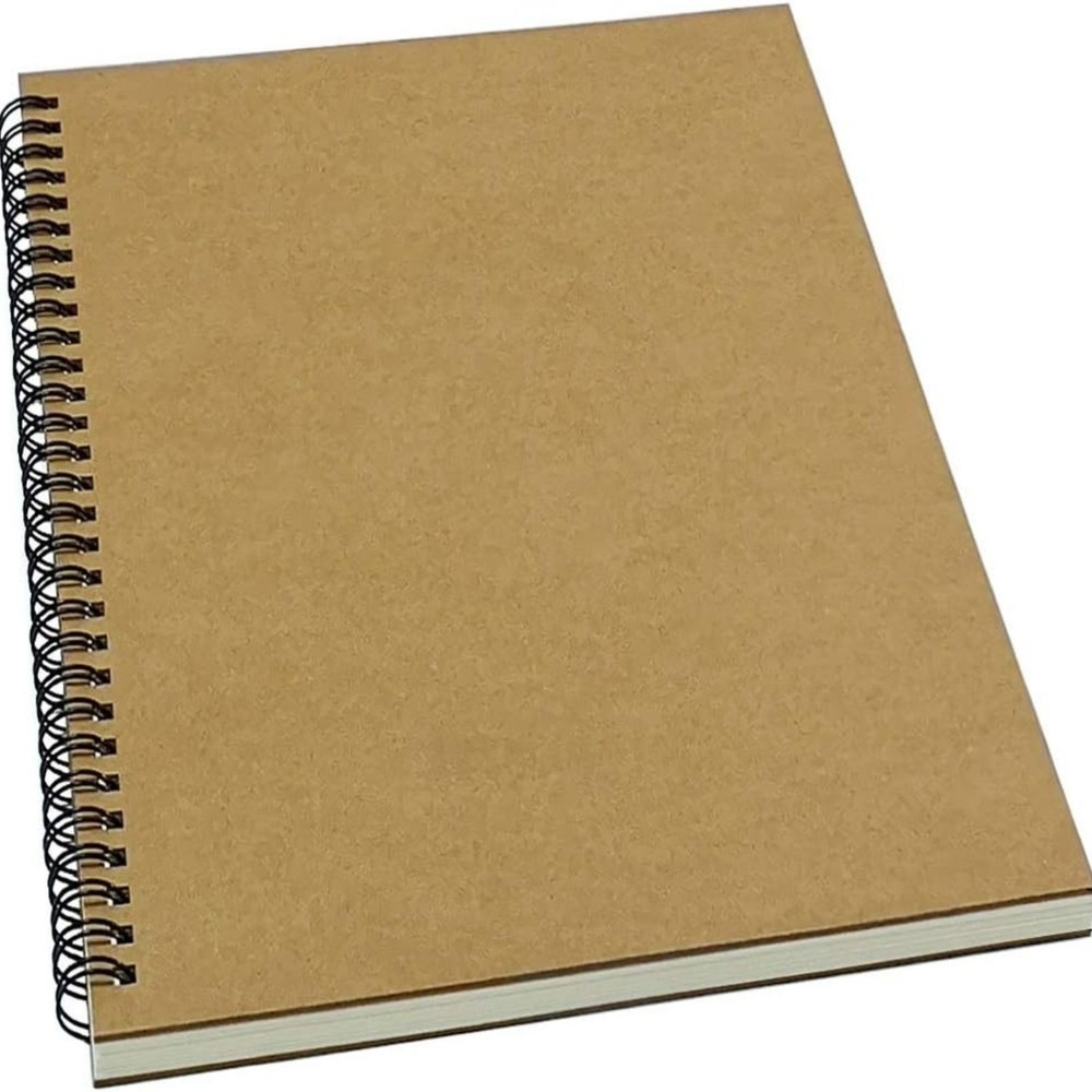 B5 Kraft Cover Squared Notebook