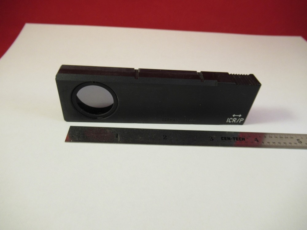 LEICA DMR GERMANY POL POLARIZER LAMBDA SLIDE MICROSCOPE PART OPTICS &5-A-80