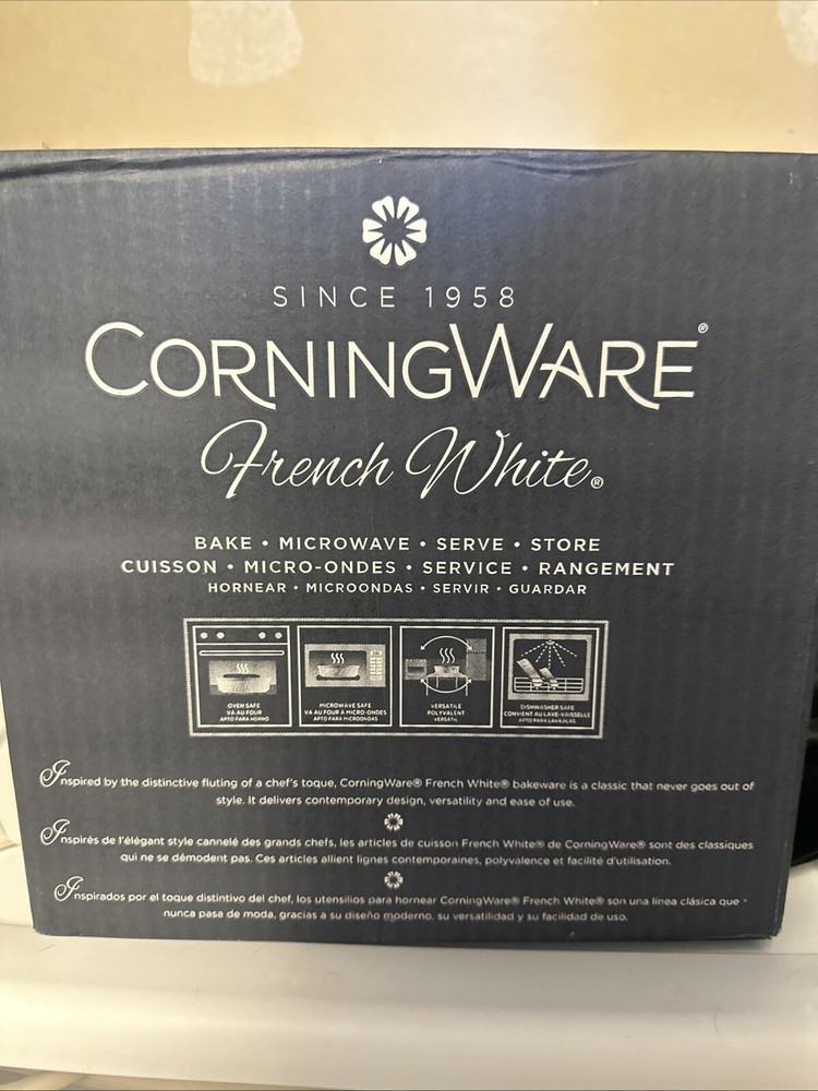 Corningware French White 10 Piece Set