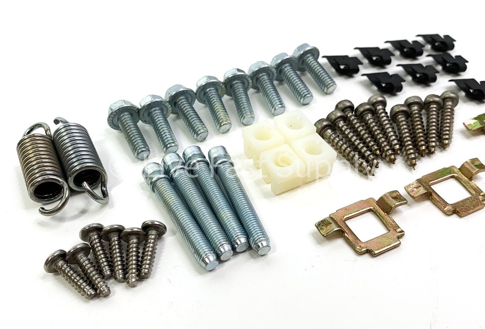 Headlight Rebuild Hardware Screw Bolt Kit For 1964-1966 Ford Mustang