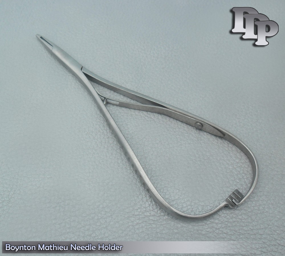 Mathieu Pliers - Boynton Mathieu Needle Holder 5.5 Small Mouth Tip Point