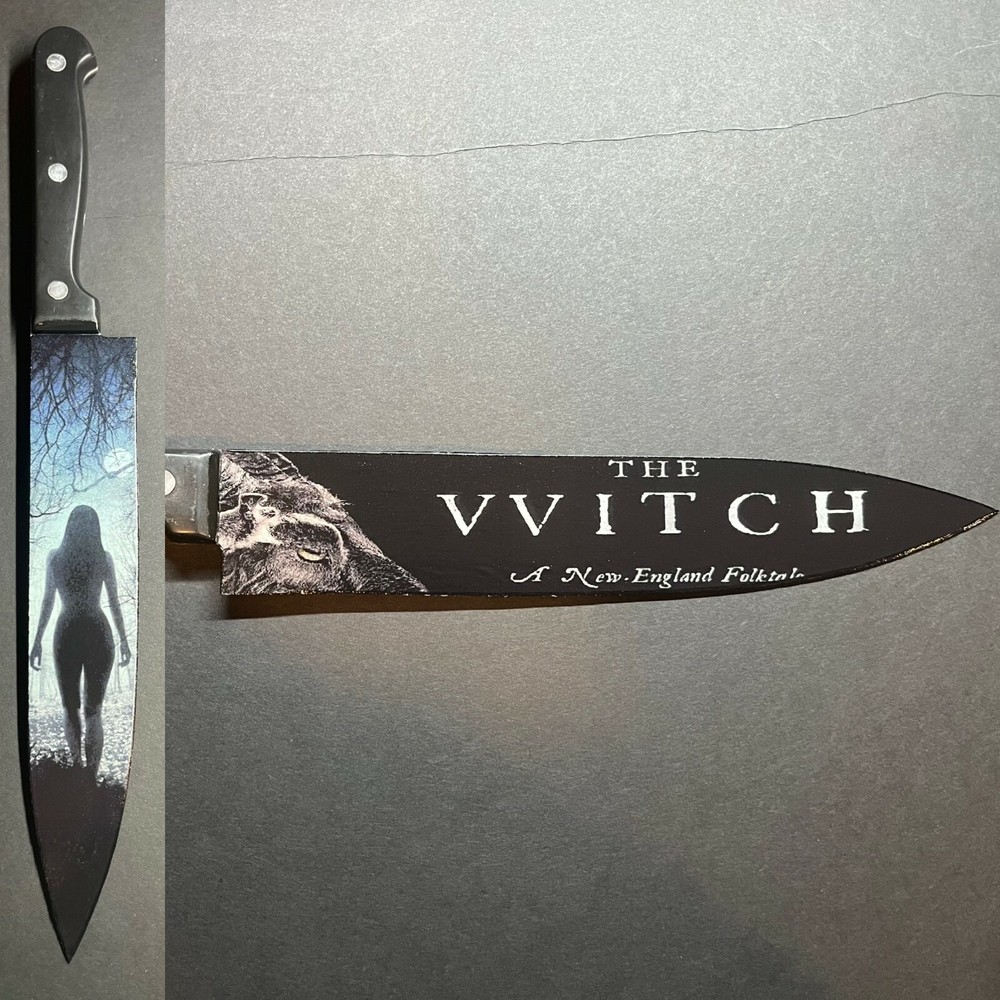 The Witch Knife With Sublimated Stand