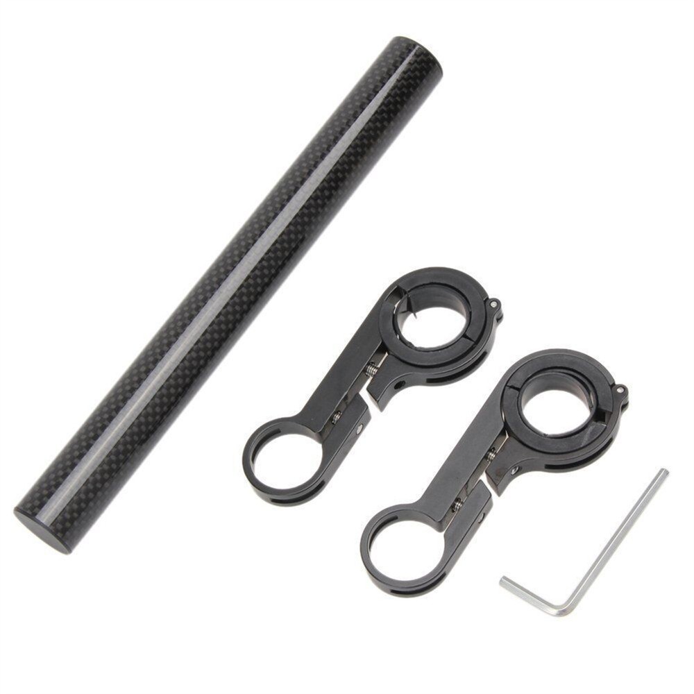 Bike Flashlight Holder Handlebar Bicycle Handle Bar Extender Mount Bracket MTB