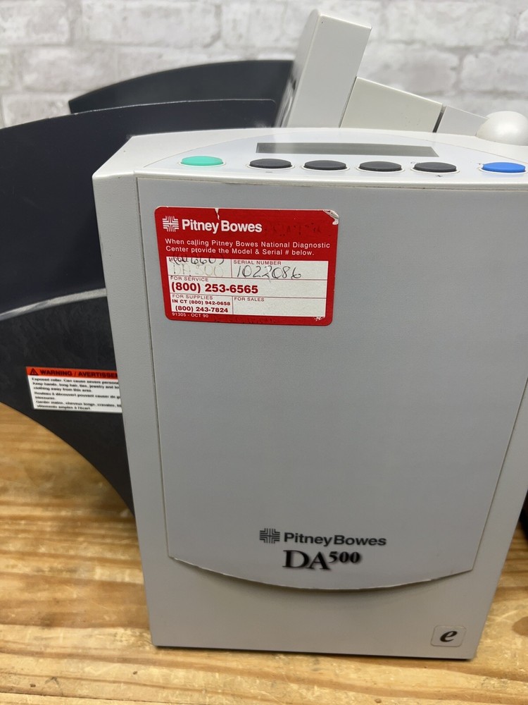 Pitney Bowes Da500 and DI350