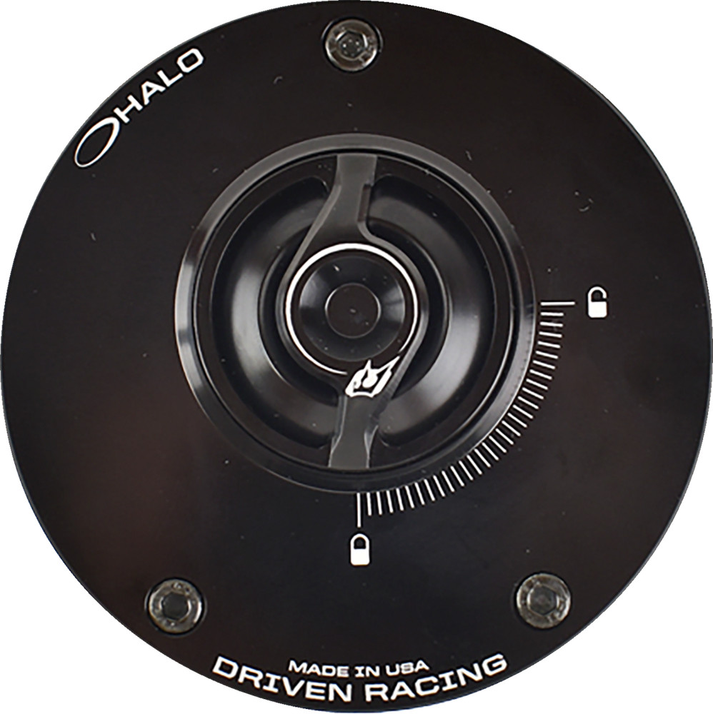 DRIVEN RACING Fuel Cap Base - Black - Fits Suzuki DHFCB-SU02