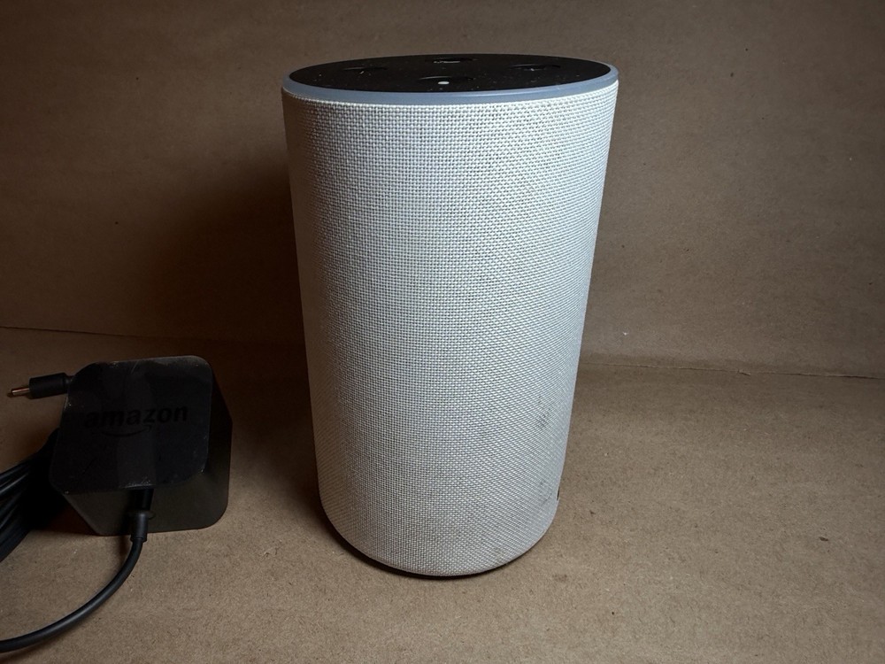 Amazon Echo 2nd Gen XC56PY Smart Speaker w/ Power Cord | Tested