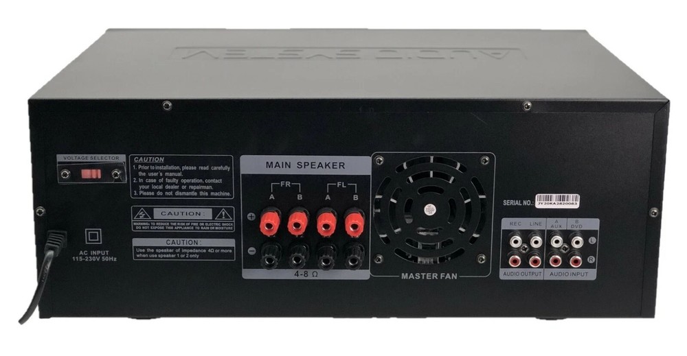 Martin Ranger MA-2500DSP AMPLIFIER