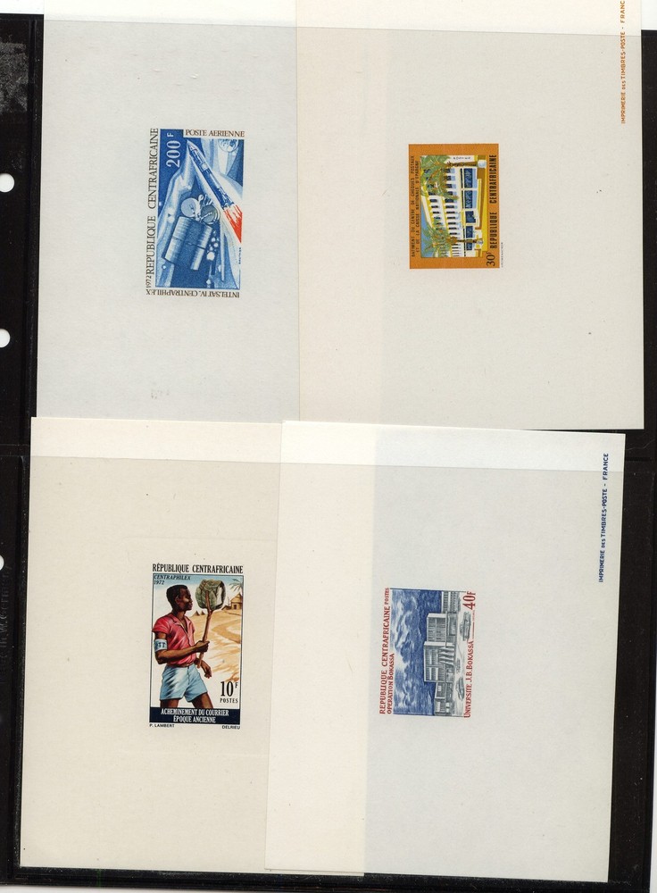 Central  Africa  Republic  6  large proofs