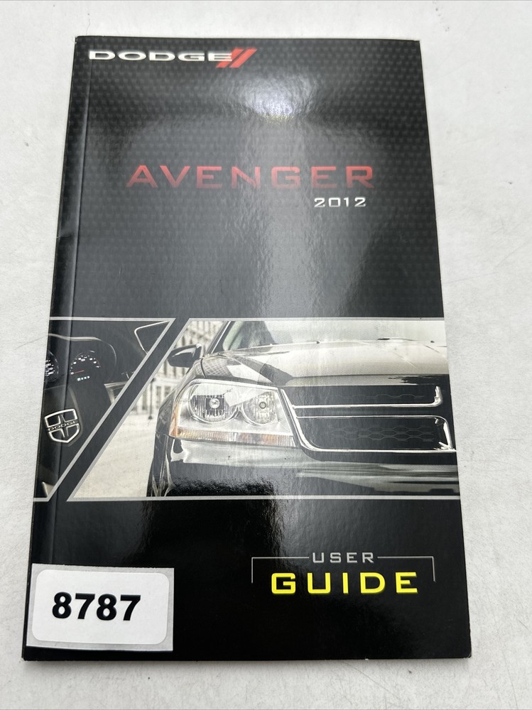 2012 dodge avenger user guide
