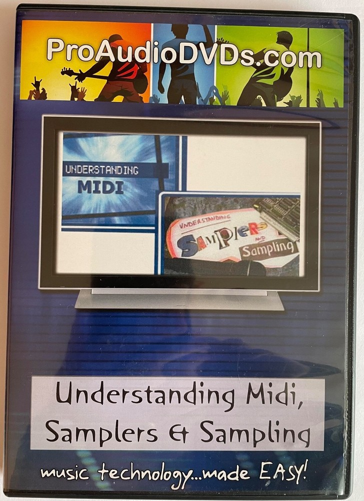 ProAudioDVDs Understanding Midi Samplers & Sampling music technology training
