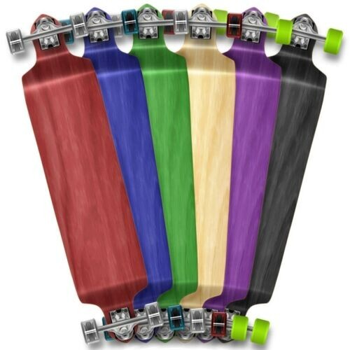 Yocaher Drop Down Blank Longboard Complete - Stained Purple