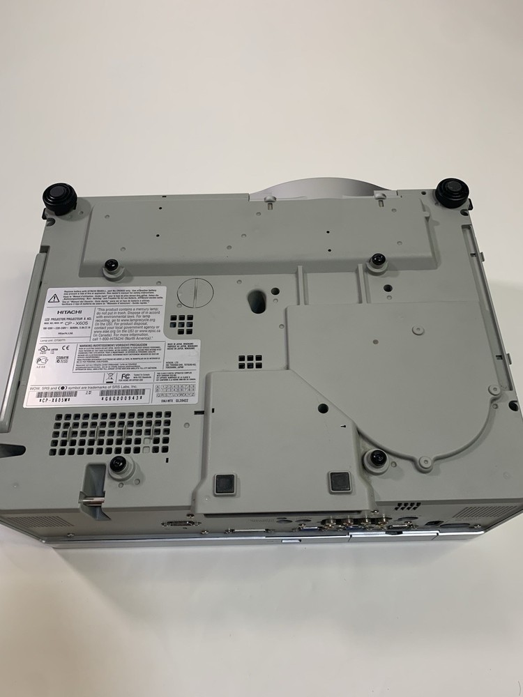 Hitachi CP-X605 Multimedia LCD Projector AS-IS Tested
