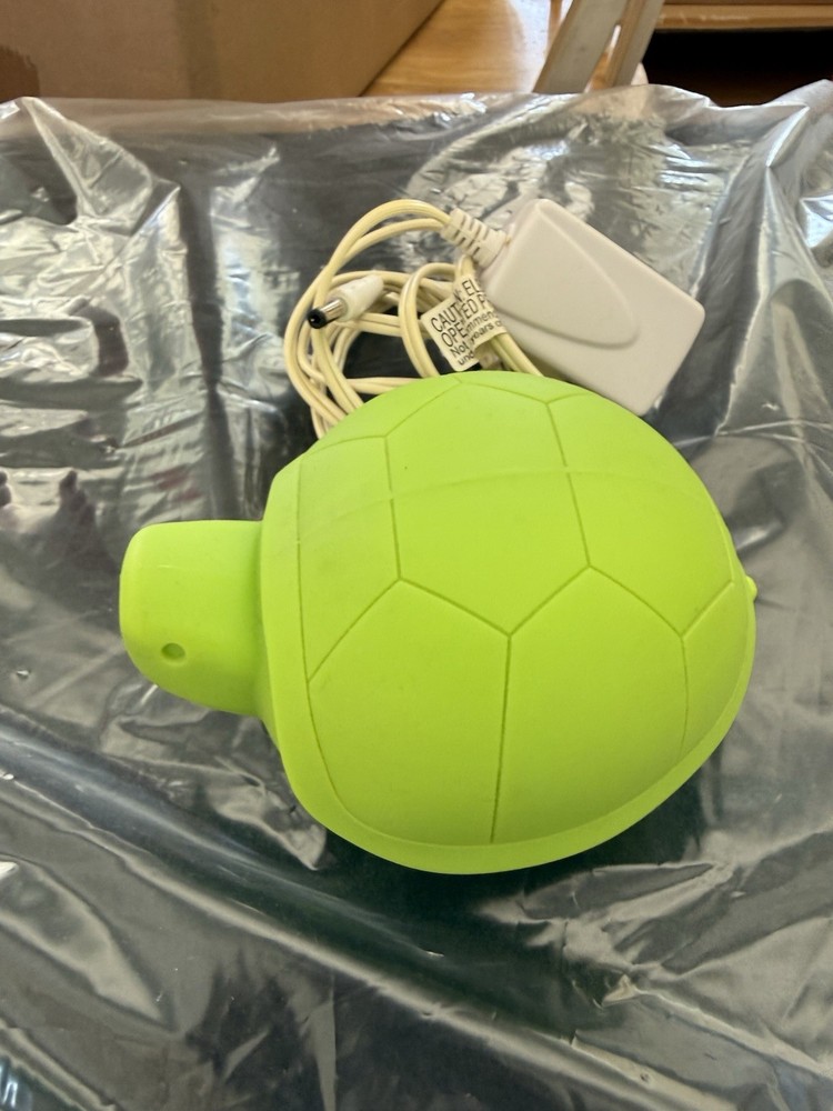 Turtle Night Light Soft With Cord Push Button Turtle