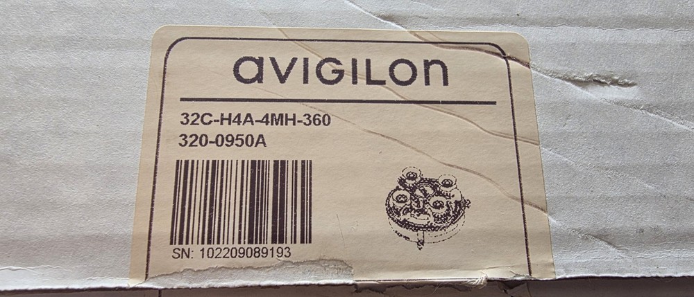 AVIGILON 32C-H4A-4MH-360 Multi-Sensor IP Security Camera (New – Open Box)