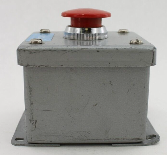 Gould Pushbutton Enclosure with LR28098 Contactors (Hole on Bottom)