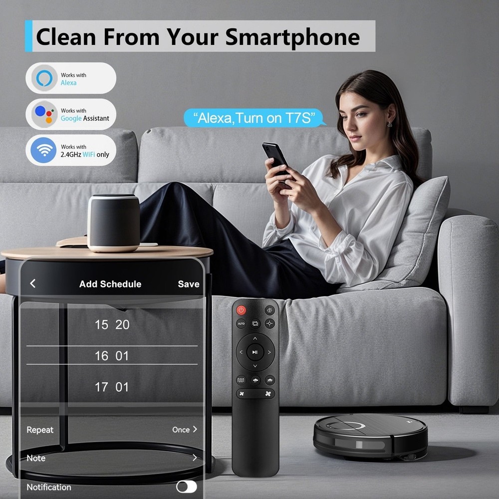 Robot Vacuum and Mop Combo