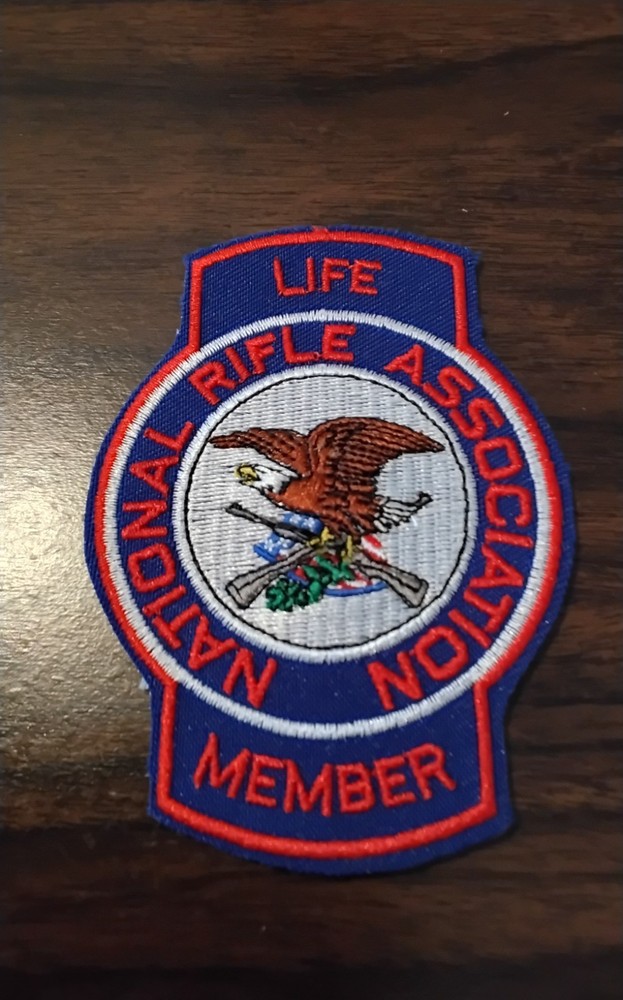 NRA LIFE MEMBER PATCH & STICKER