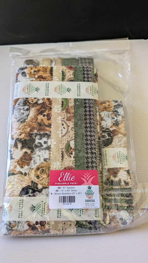 ellie pineapple pack fabric