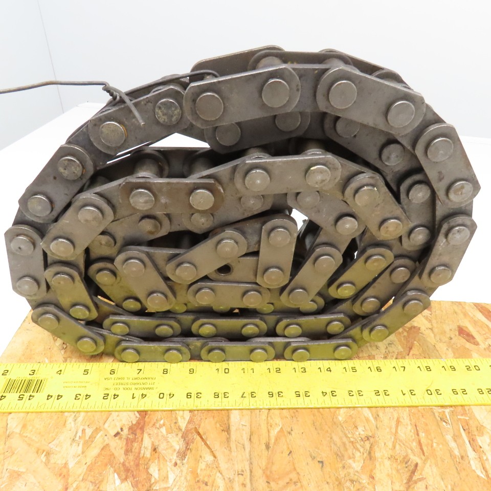 1.654" Pitch Cottered Conveyor Roller Chain 10'