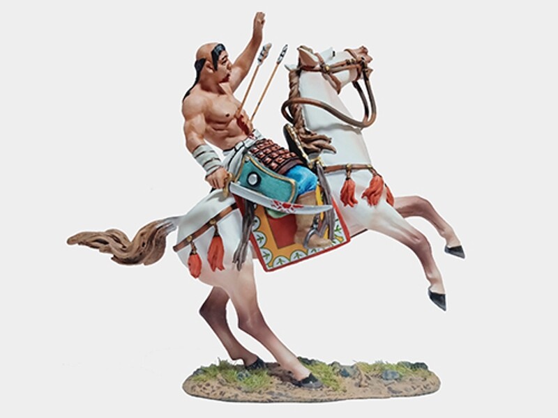 TEAM MINIATURES MONGOLS & MAMLUKS MGL6012 MONGOL CAVALRY WOUNDED WARRIOR MIB