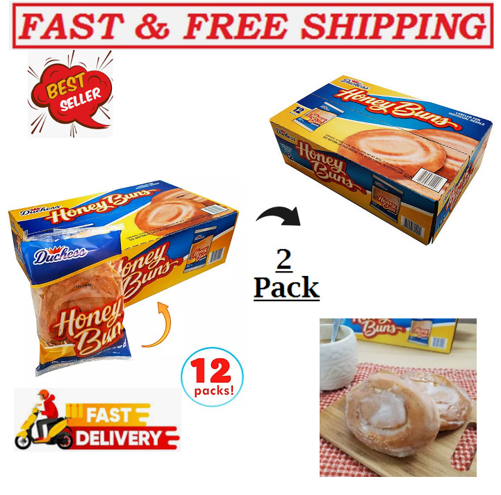 Duchess Honey Buns (3oz / 12pk) (2.Pack)