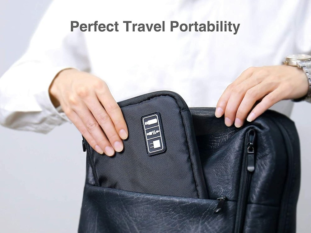 Universal Protective Travel Case for Small Electronics cable Accessories - NEW