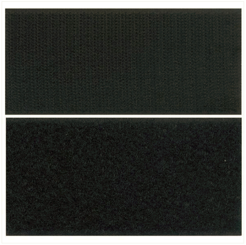 Vanguard HOOK CLOSURE SET: HOOK AND LOOP - BLACK