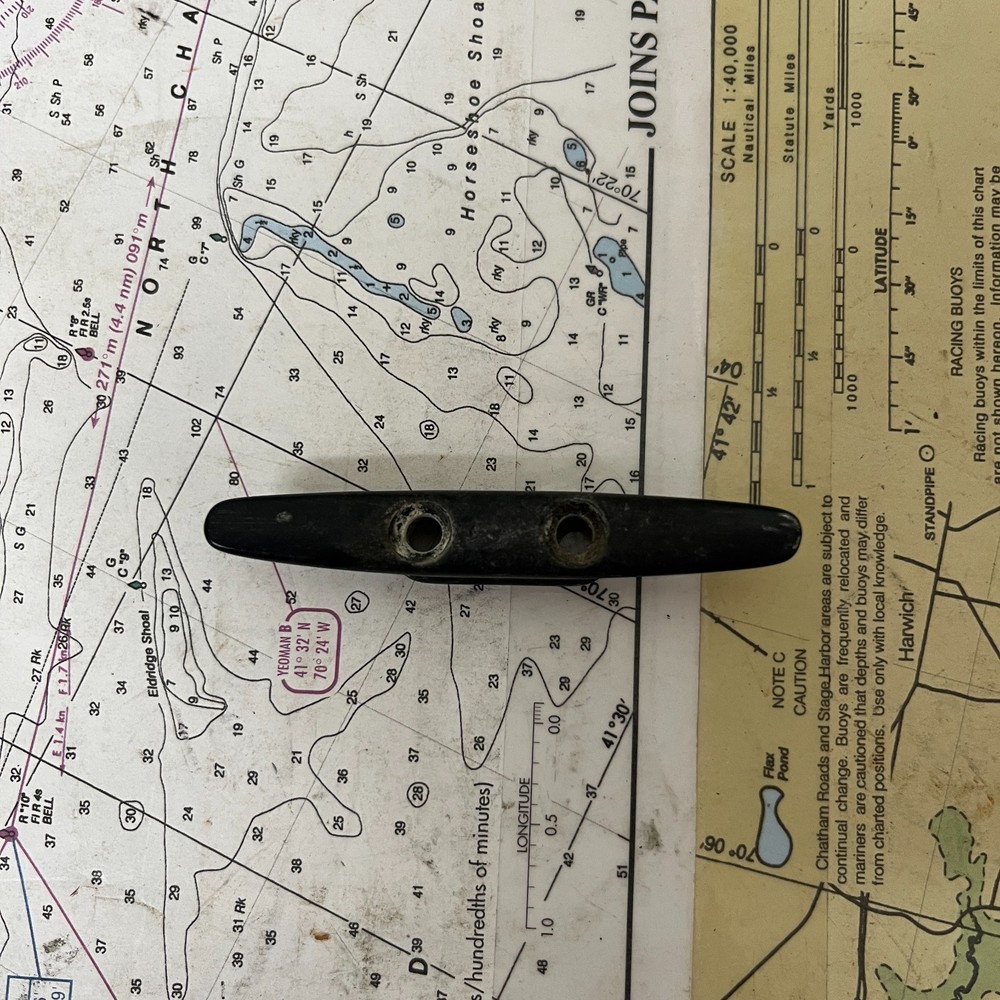 Anodized Aluminum Deck Cleat 3" Length