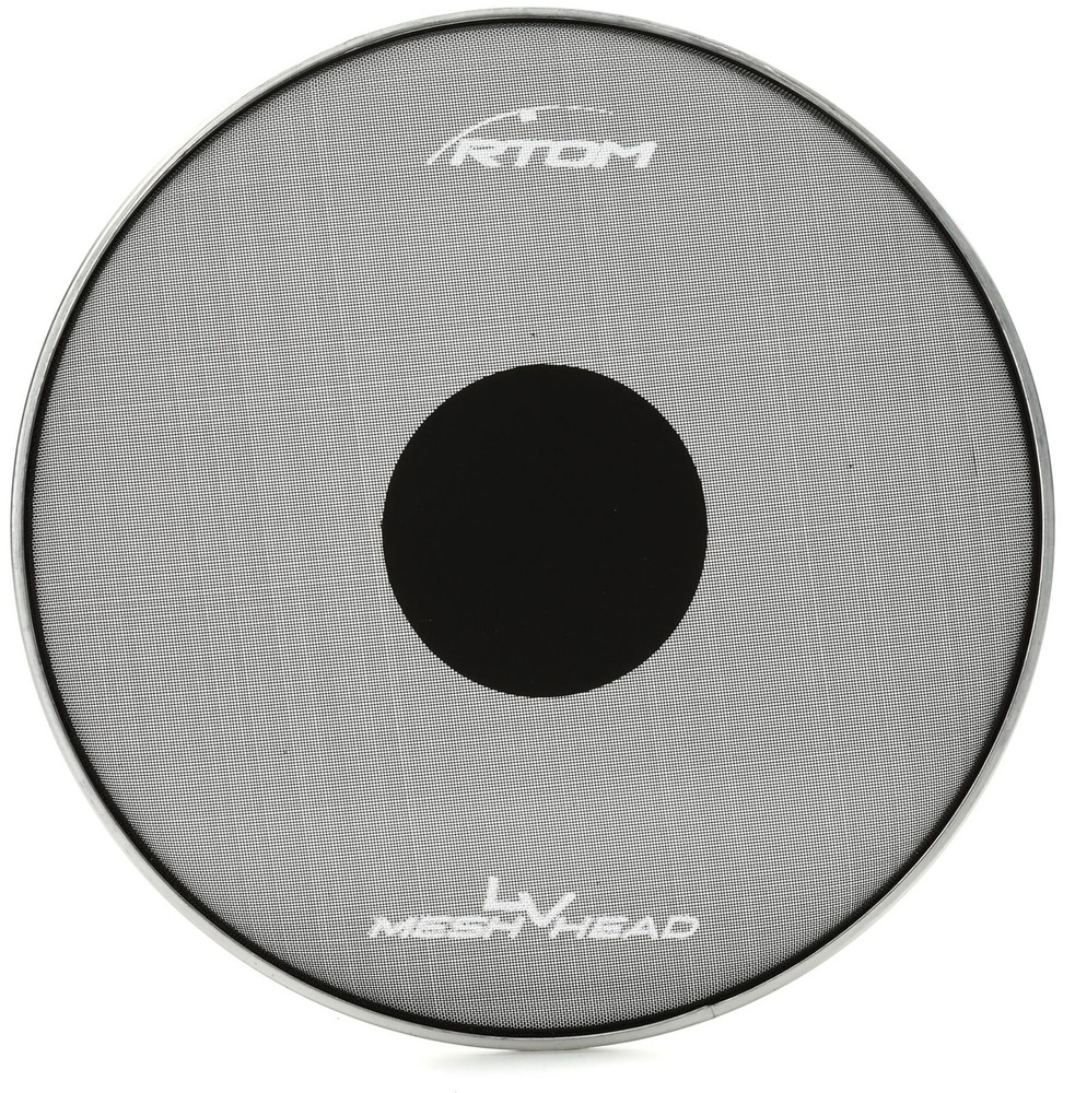 RTOM Low Volume Mesh Drumhead - 12 inch (2-pack) Bundle