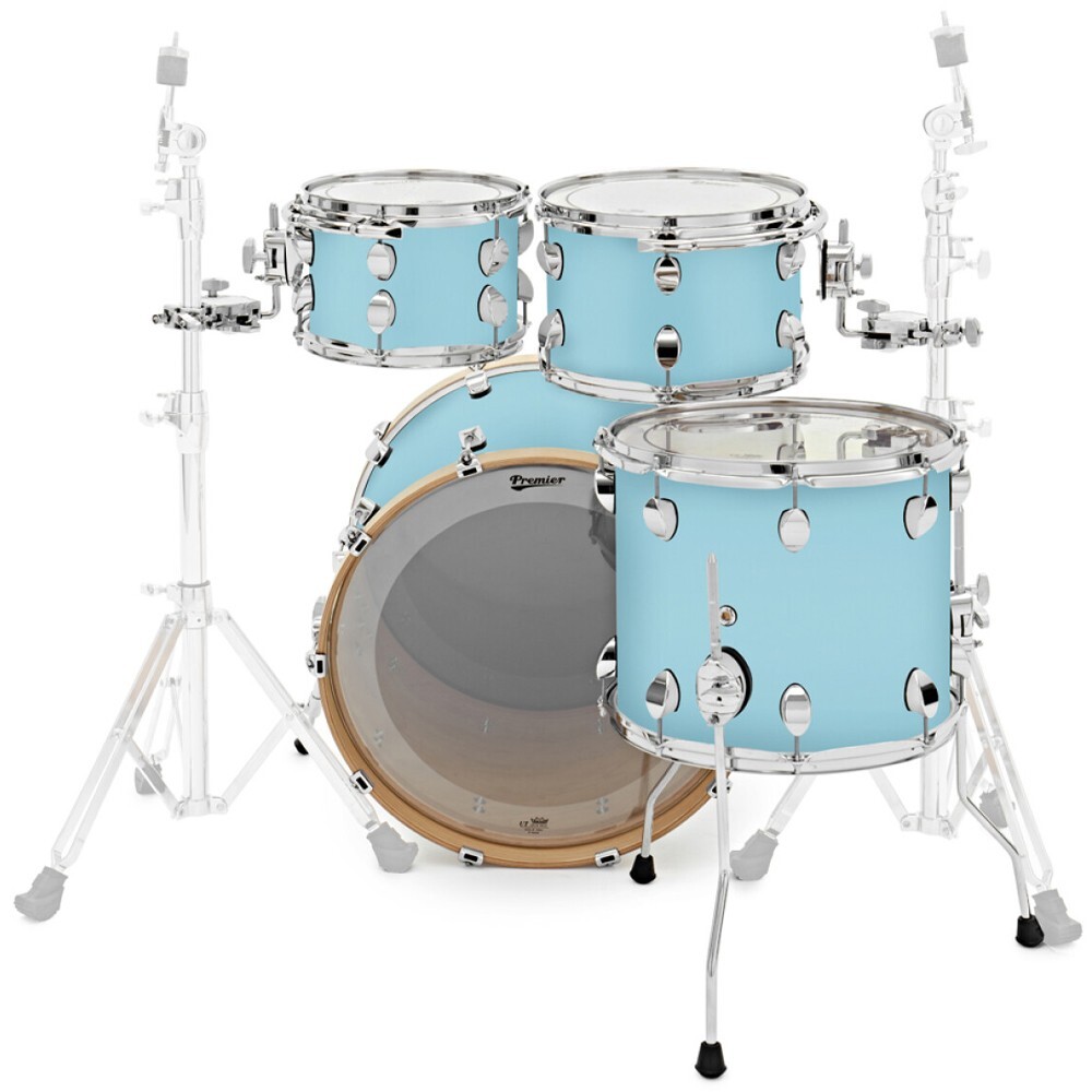 Premier Elite Series 4PC Birch/Maple Baby Blue Drum Shell Pack PEX20-4SPBBL
