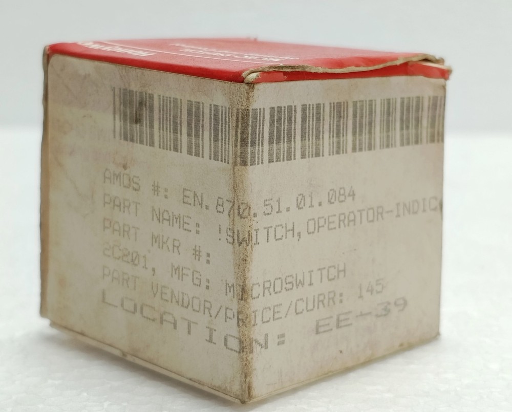 Honeywell 2C201 Series 2 Operator-Indicator Switch New Surplus