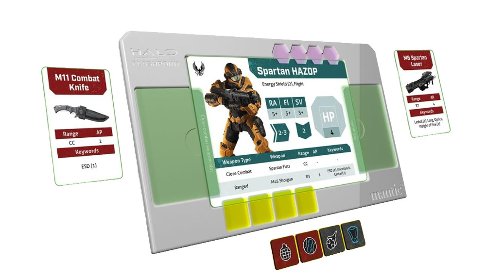 Halo: Flashpoint Force Organizer Tray Pack- NEW