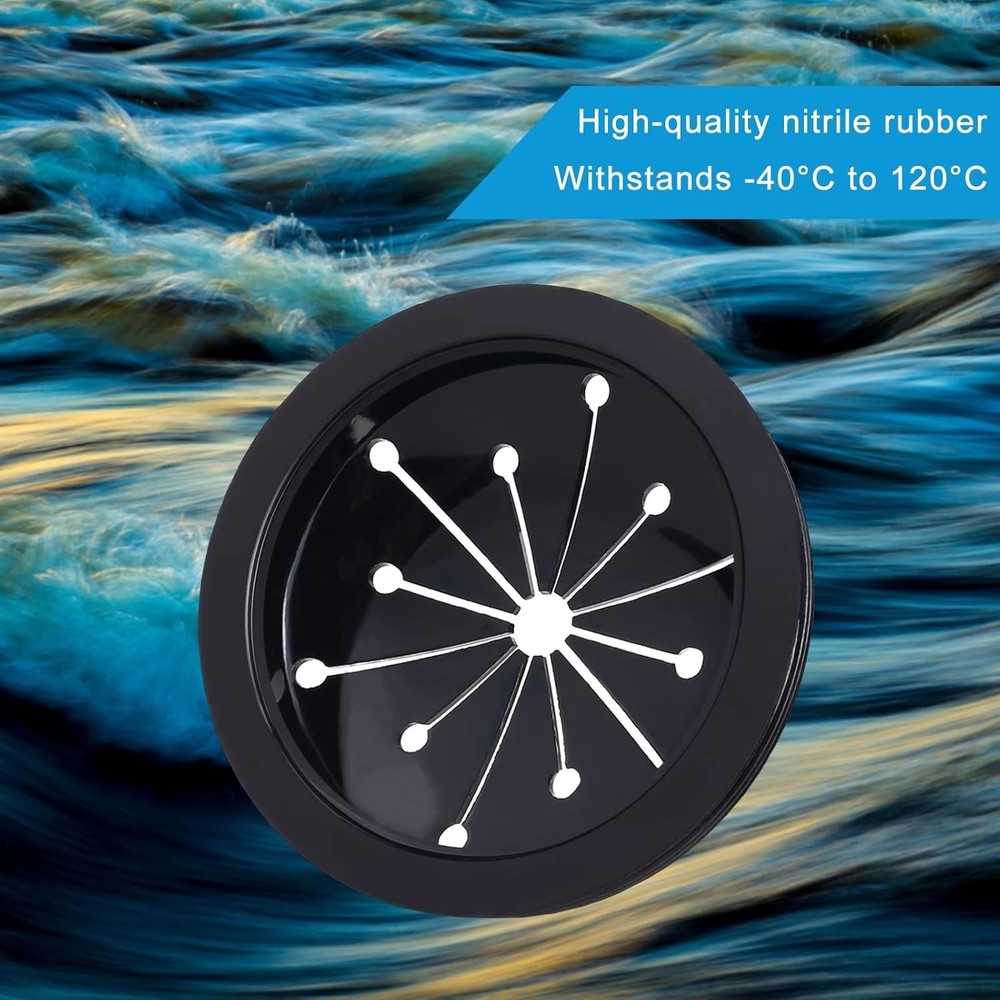 3 Pcs Garbage Disposal Splash Guards Sink Baffle Cover Disposal Replacement 3-1/