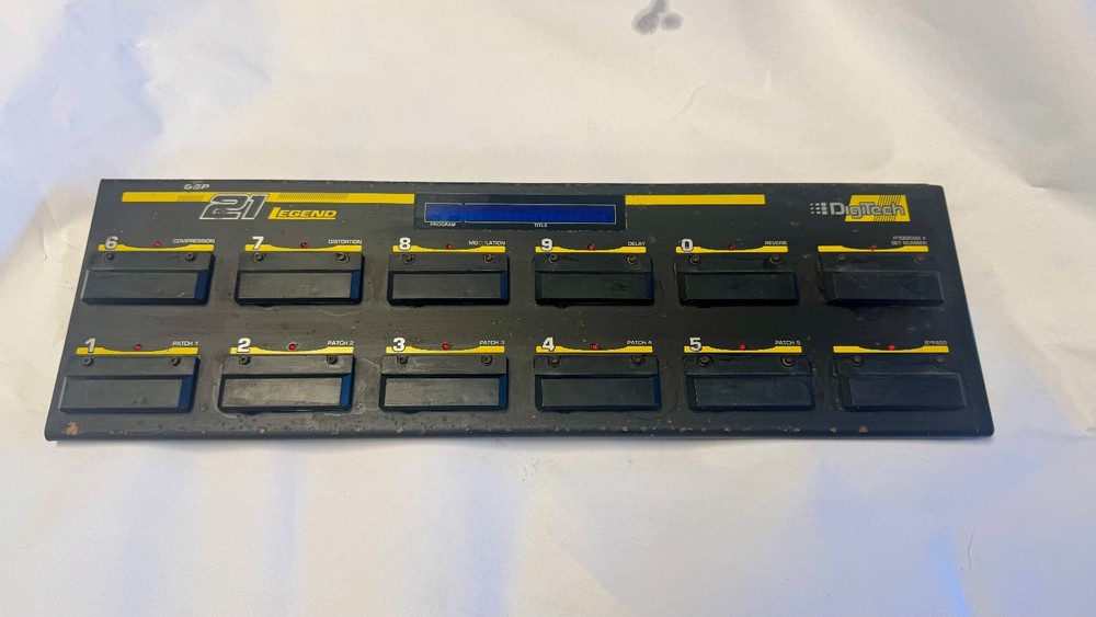 Digitech GSP 21 Legend Floor Switch/Footswitch  only. AS IS untested.