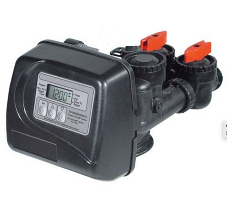 Clack WS1 Filter  Control Valve with Bypass and Tail Kit 1" Male Threaded Elbows