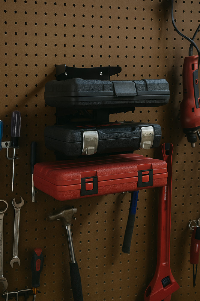 Universal Drill Bit Storage Rack