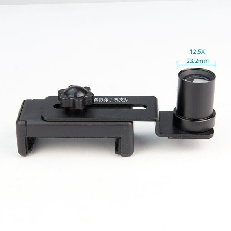 Universal Cellphone Microscope Stand Mount Bracket Adapter for 23.2mm Mounting