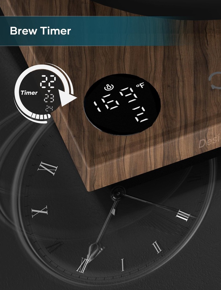 Electric Kettle, Gooseneck Electric Kettle, ±1℉ Precise Temperature Control, ...