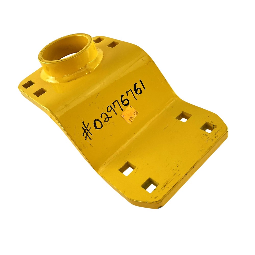 Generic 02976761 Yellow Steel Roller Mounting Bracket Plate