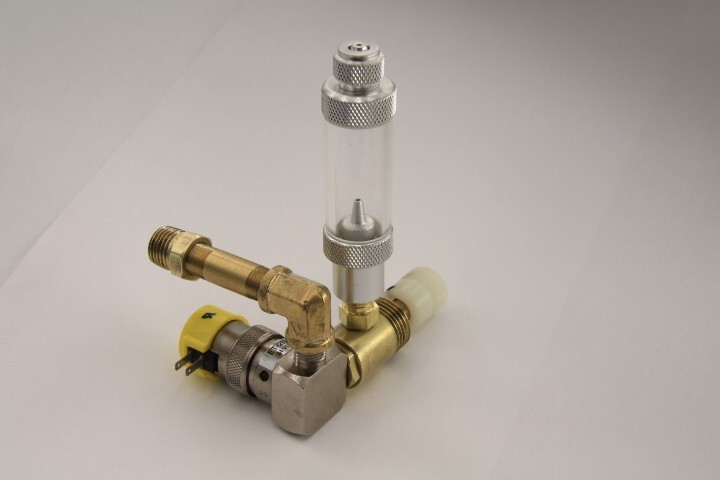 Brass post Body kit, Custom co2 regulator double stage system.