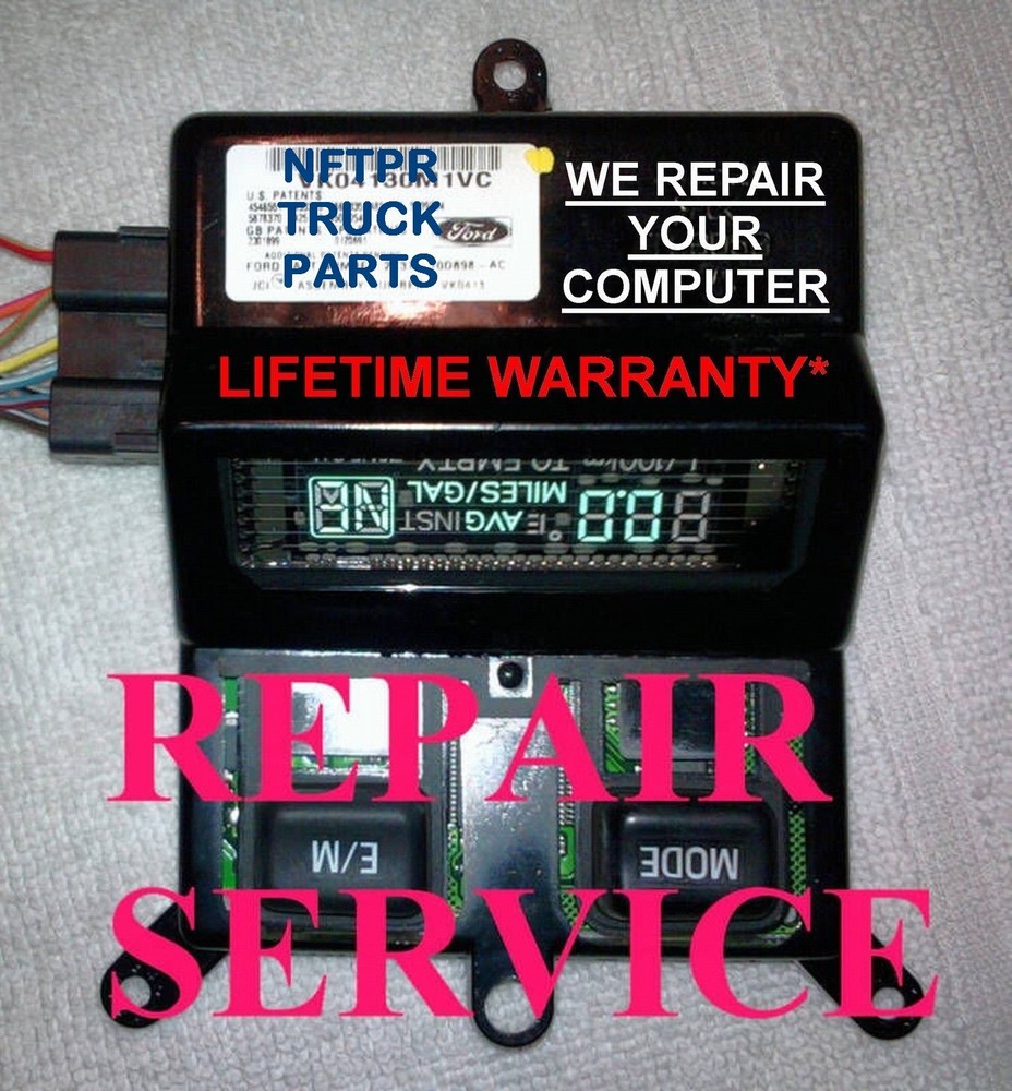 🔥99 04 FORD OVERHEAD CONSOLE TEMPERATURE COMPASS COMPUTER DISPLAY REPAIR ONSTAR