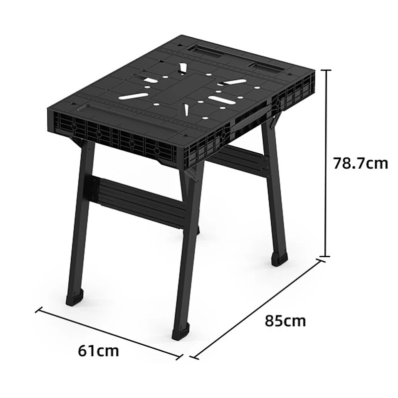 Folding Work Table, 2-in-1 Easy Setup Portable Folding Worktable