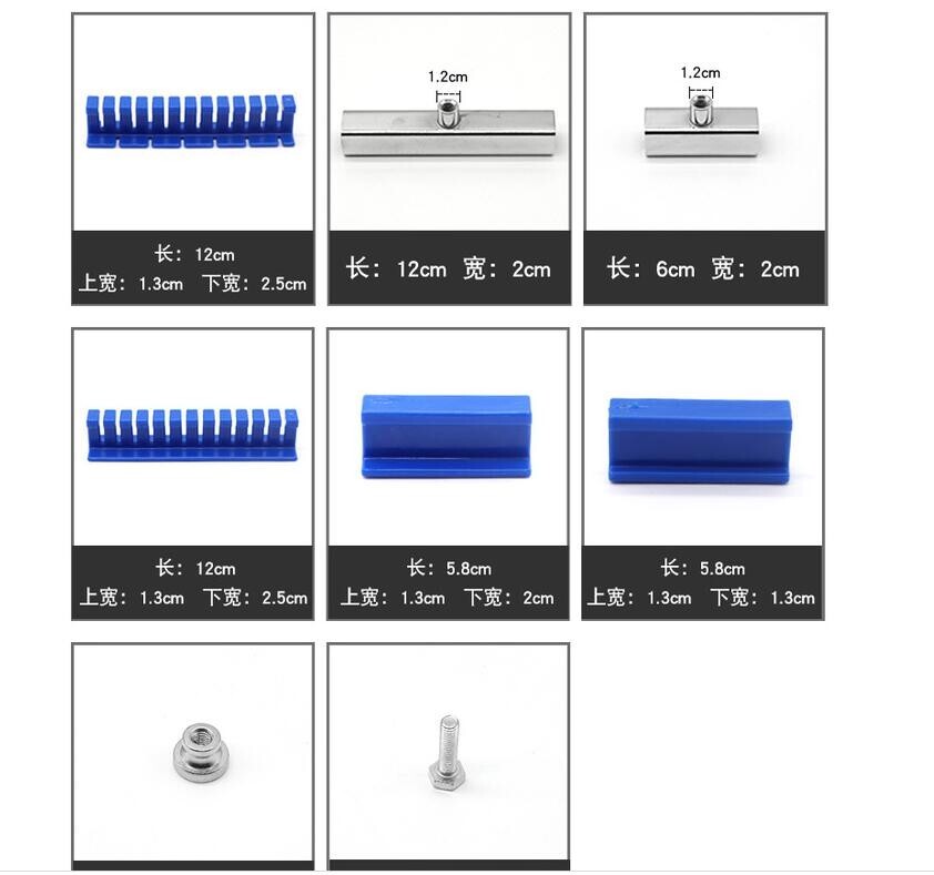 Car Dent Bar Puller Pull Lever Pulling Kit Removal Hammer Repair Auto Body Tool