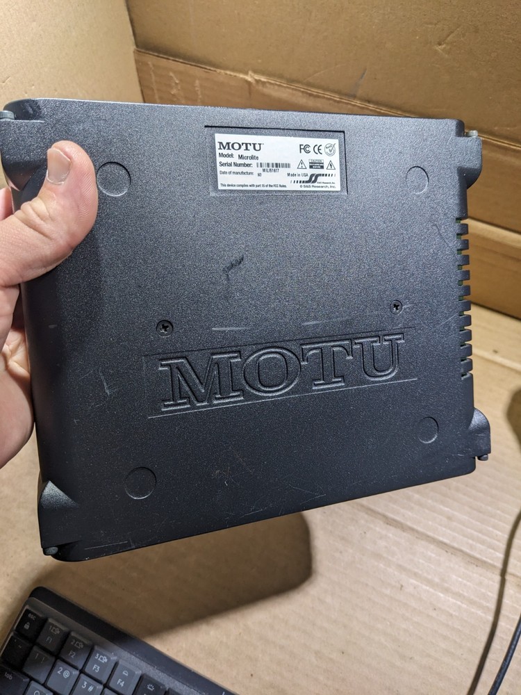 MOTU MicroLite 5x5 USB Bus-Powered MIDI Interface